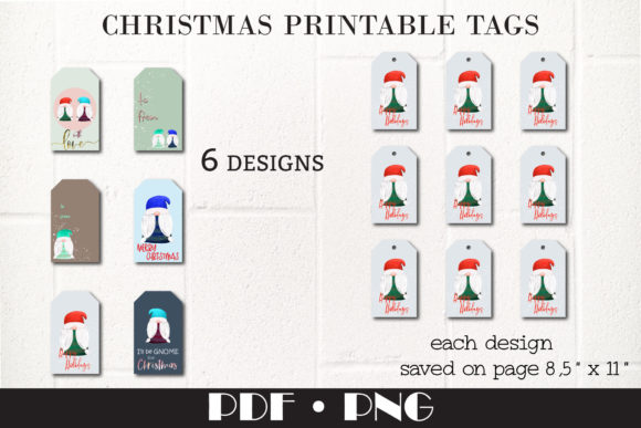 Download Gnome Christmas Gift Tags Printable - Christmas gift tags printable Collection