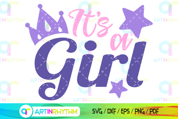 Download It's a Girl, Gender Reveal Svg, Baby Svg - Gender reveal svg Collection