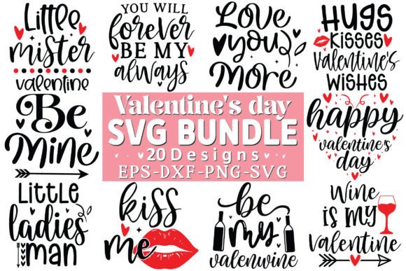Download Valentine's Day Quotes Svg Bundle - Premium Resources