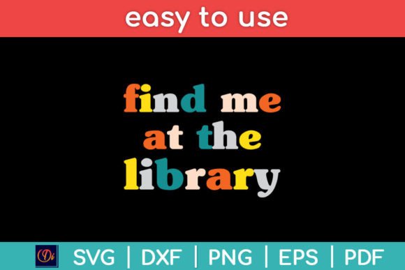 Download Find Me at the Library Svg File - Library svg Collection