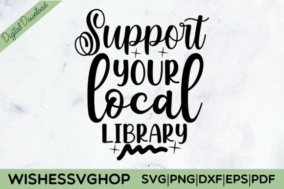 Download Support Your Local Library SVG PNG - Library svg Collection